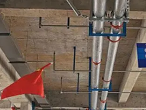 翼城管廊支架的安装方法